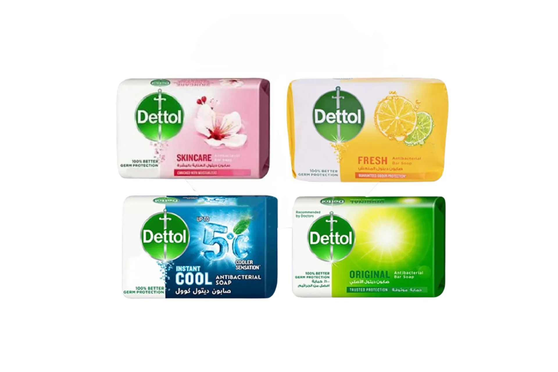 Dettol Skincare Anti-Bacterial Soap Range