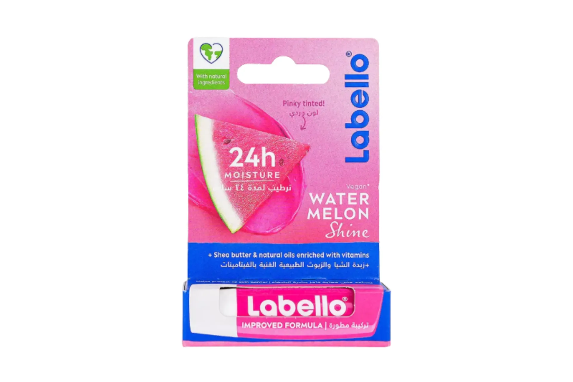 [136] Labello Watermelon Shine Lip Balm 24h Moisture 