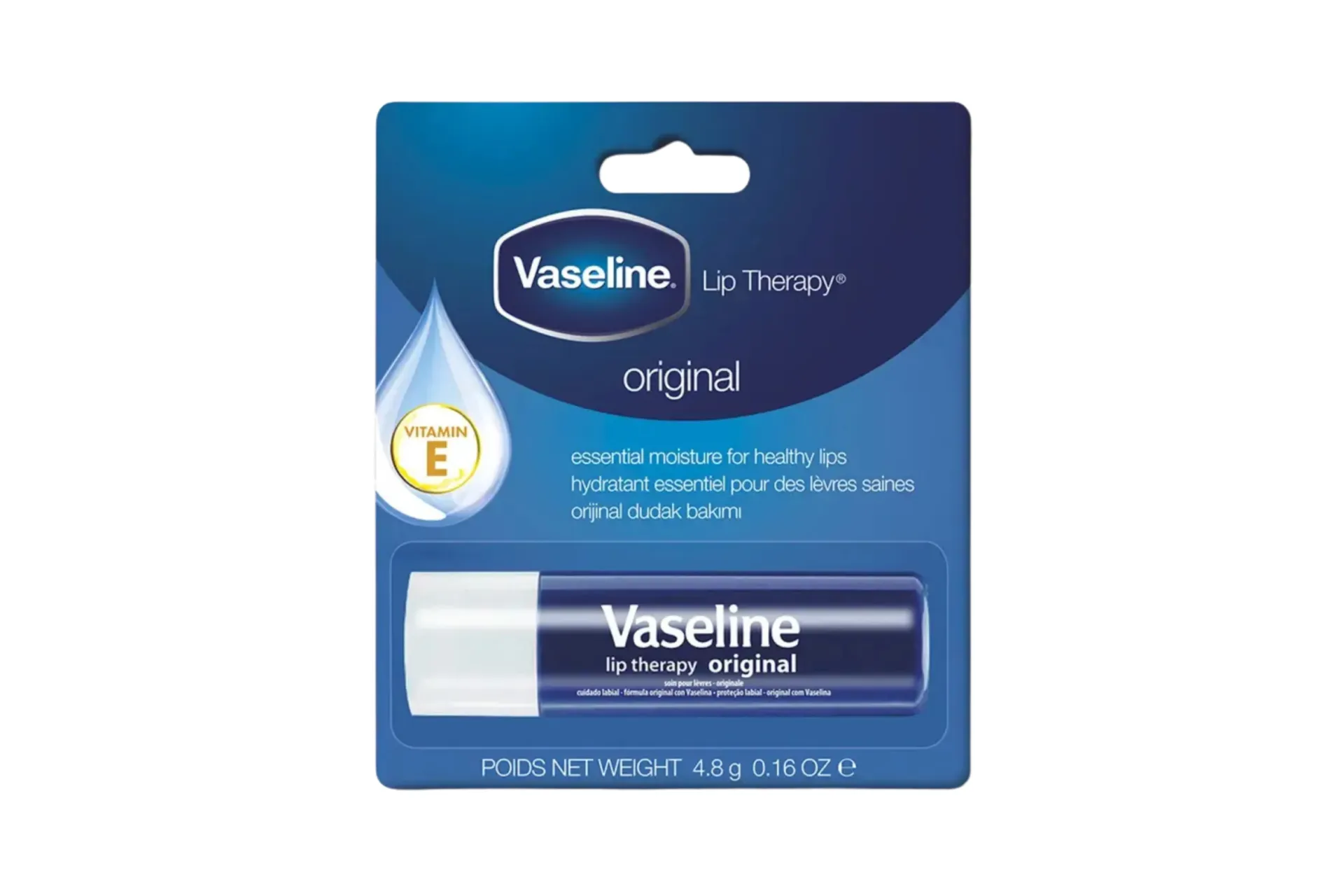 [143] Vaseline Lip Therapy Original Moisturizing Lip Balm