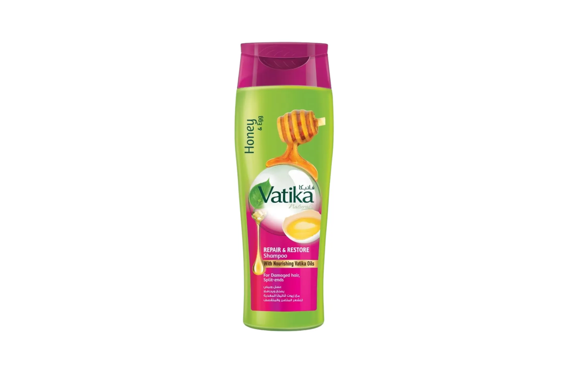 Vatika Naturals Honey & Egg Repair and Restore Shampoo 