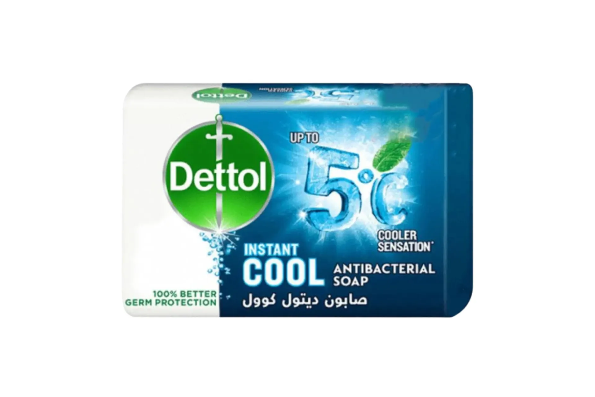 Dettol Instant Cool Antibacterial Bar Soap