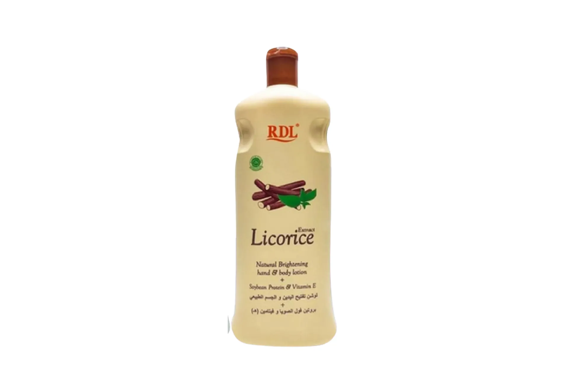 RDL Licorice Extract Natural Brightening Hand and Body Lotion 600ml