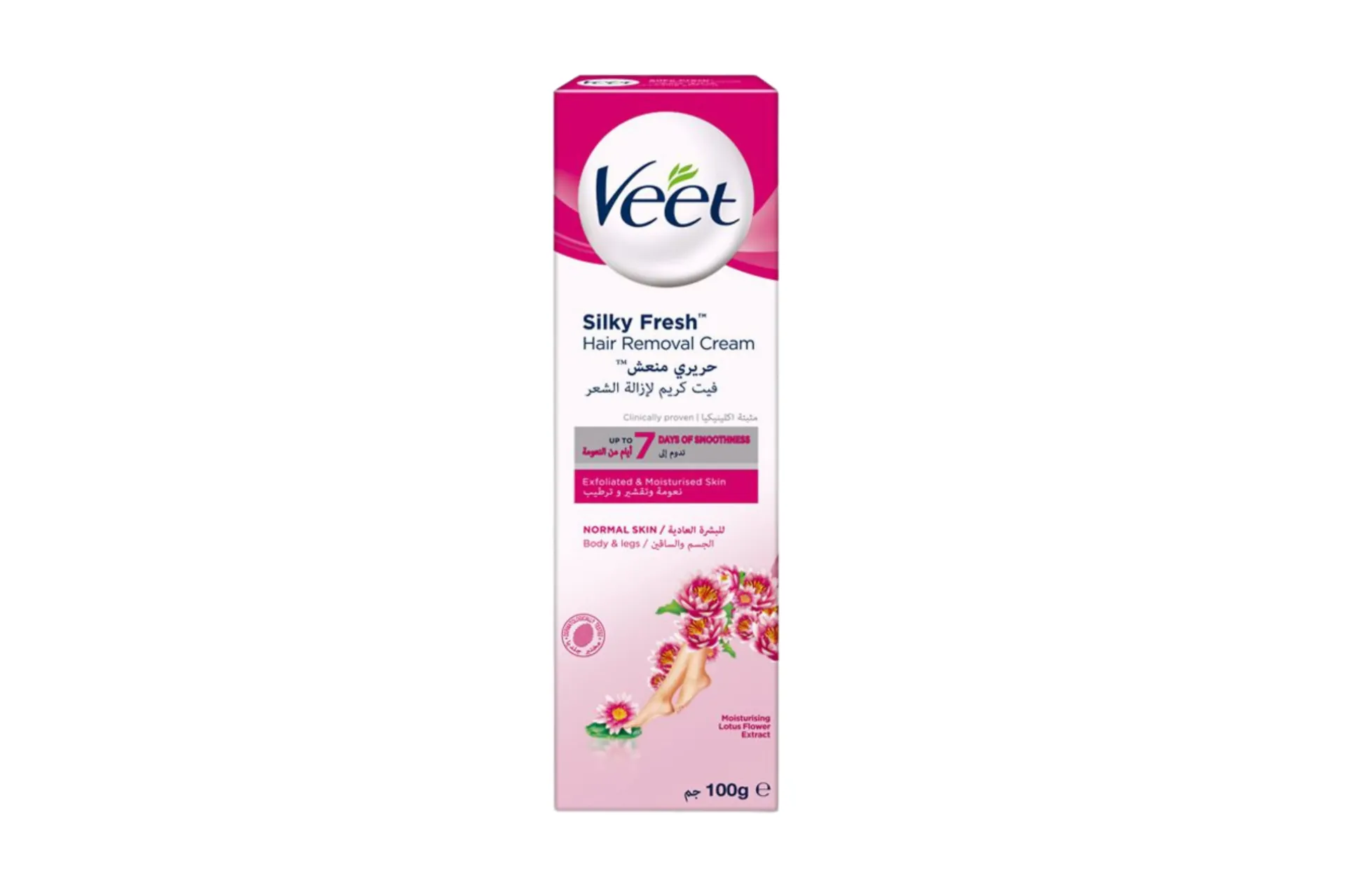 Veet Silky Fresh Hair Removal Cream Normal Skin 100g