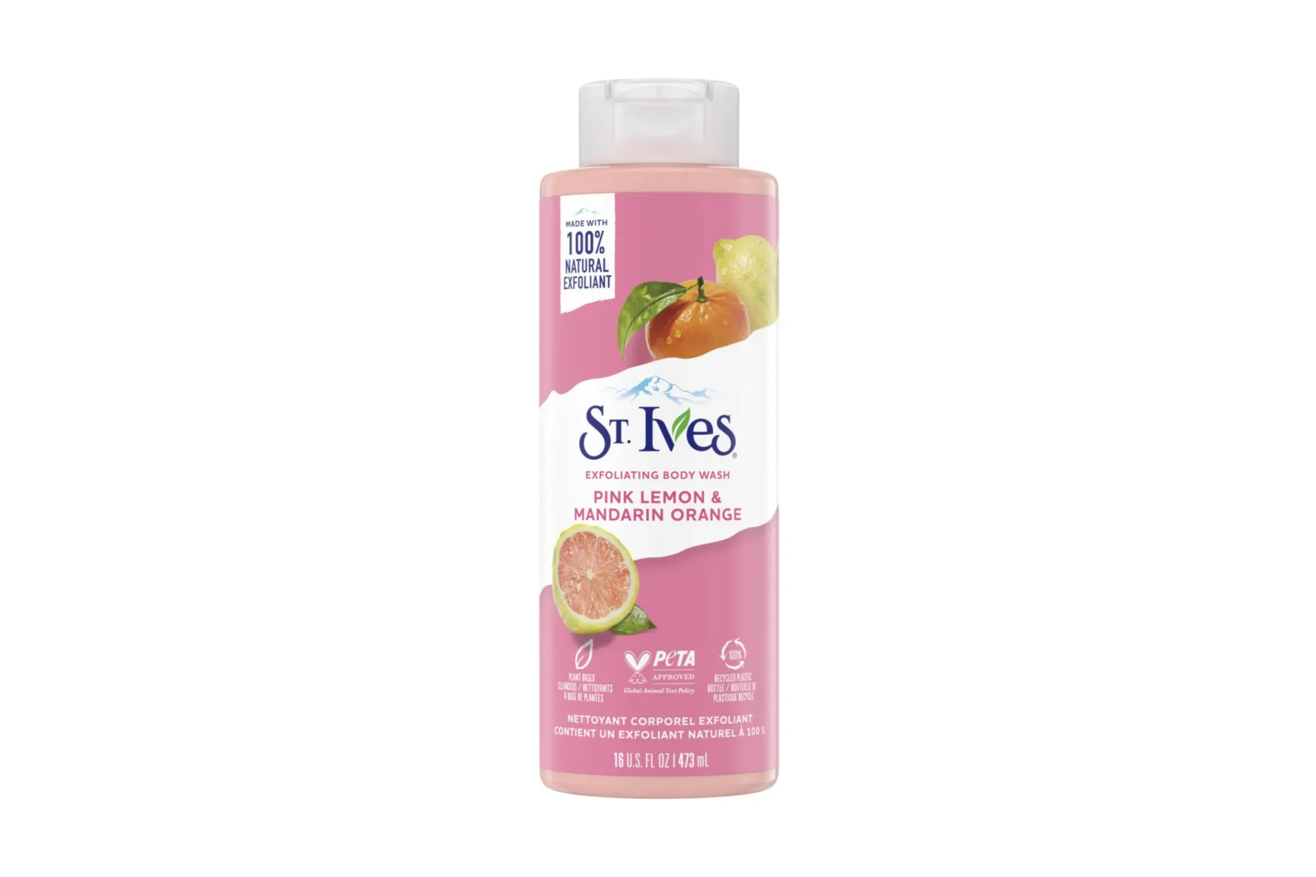 St Ives Pink Lemon & Mandarin Orange Exfoliating Body Wash