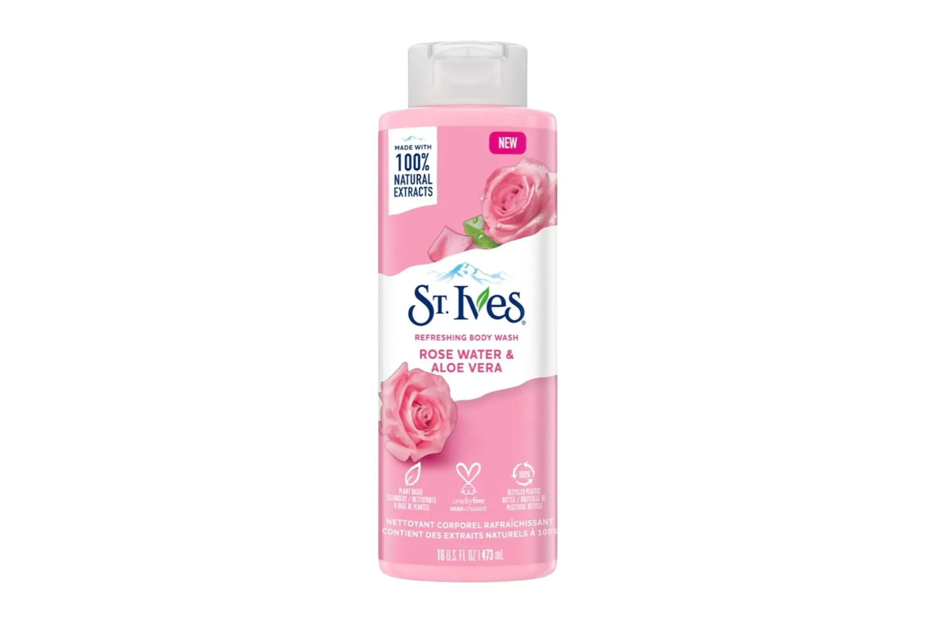 St Ives Rose Water & Aloe Vera Refreshing Body Wash