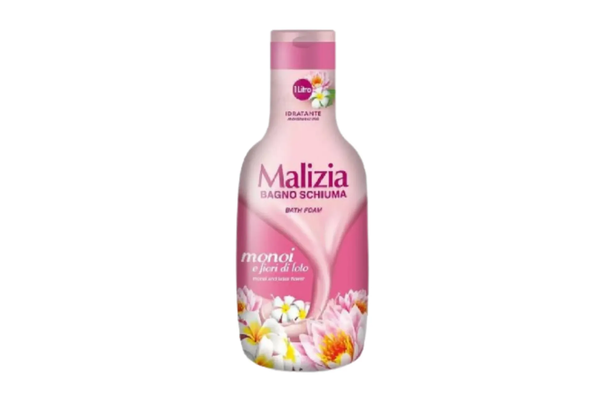 [218] Malizia Bath Foam Monoi & Lotus Flowers 1000ml