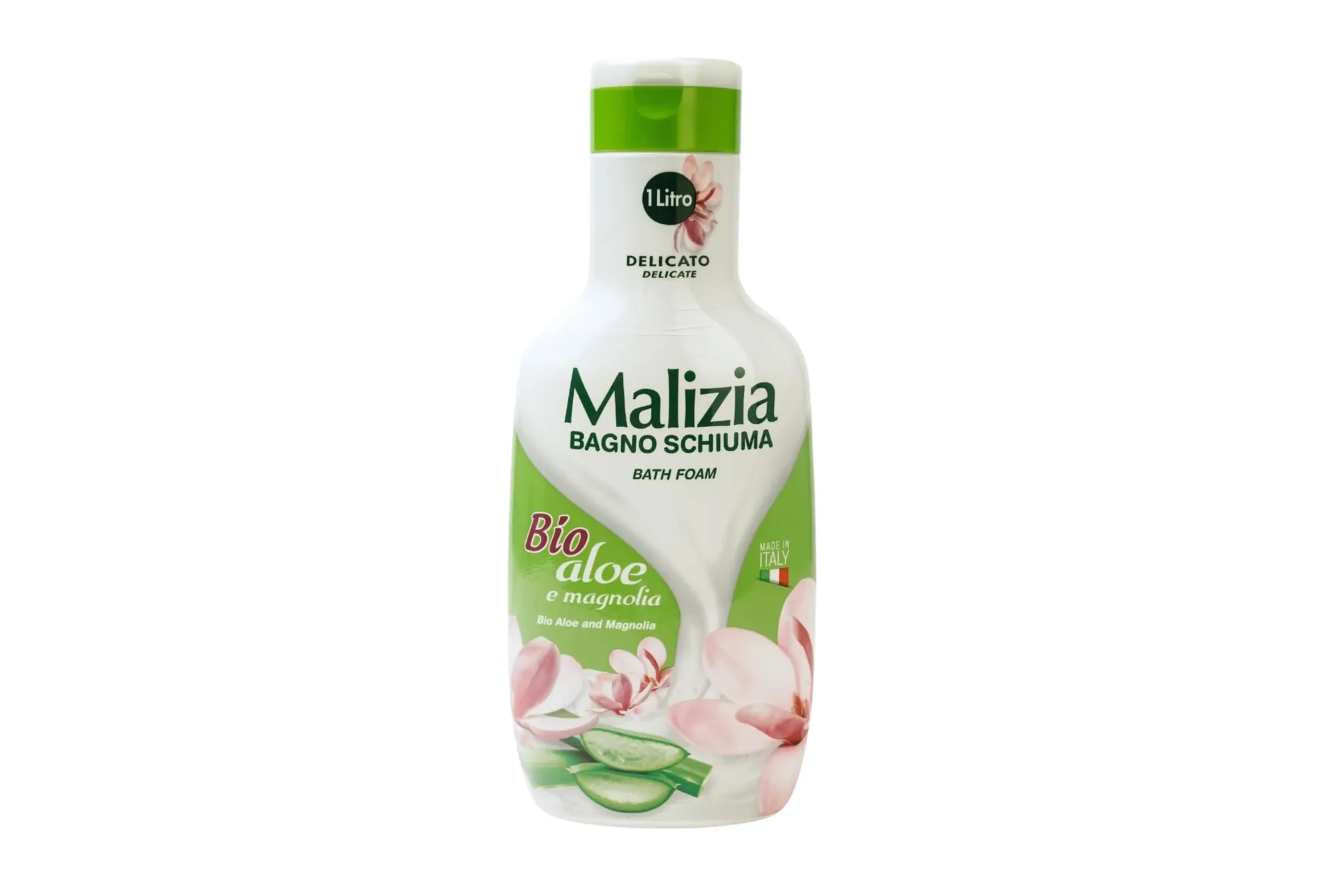 [220] Malizia Bath Foam Bio Aloe Vera & Magnolia 1000ml