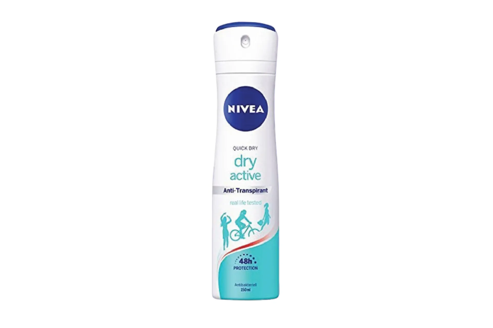 NIVEA Dry Active Quick Dry Anti-Perspirant Deodorant Spray 48H 150ml