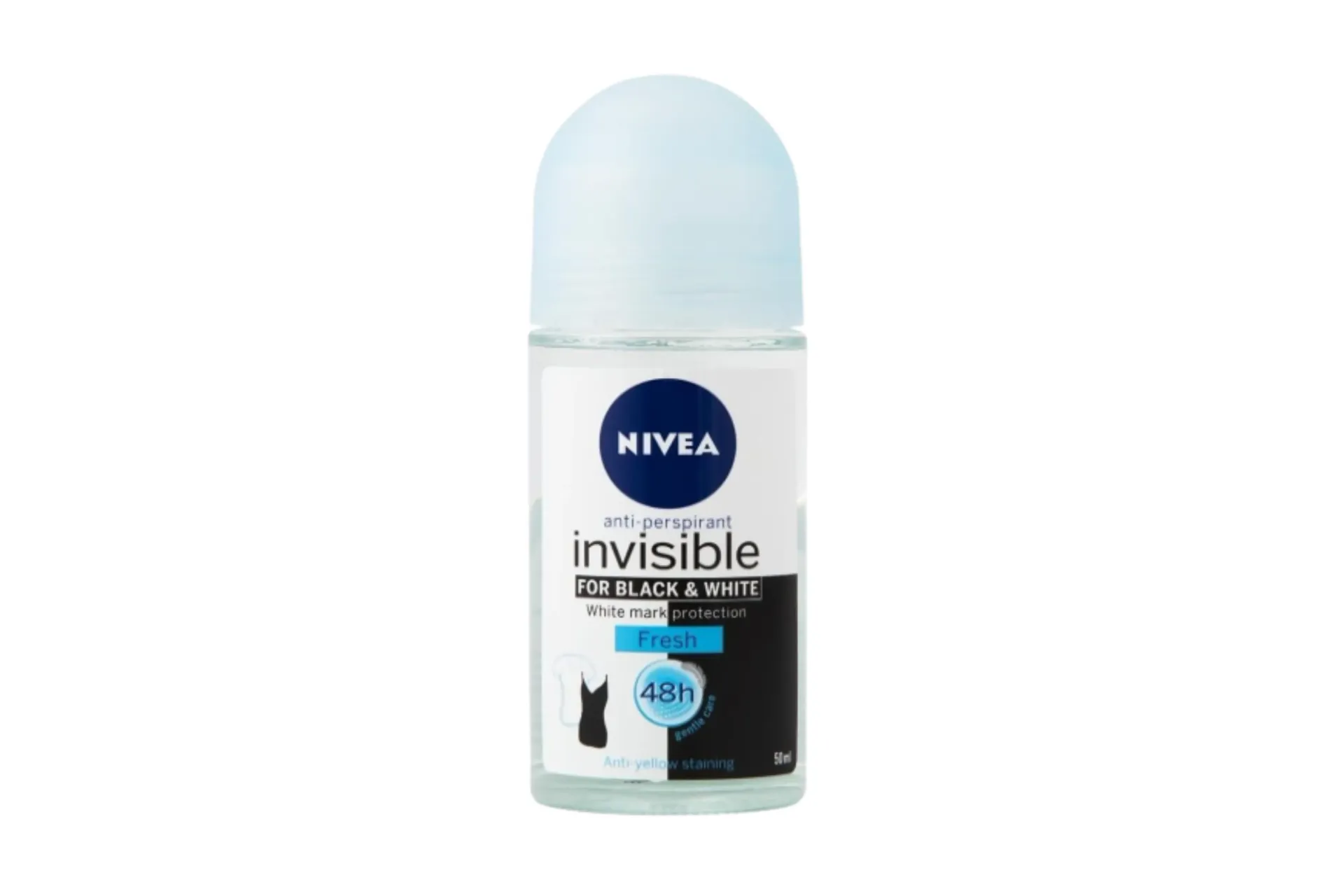 [278] Nivea Invisible Black & White Roll-On Deodorant 50ml