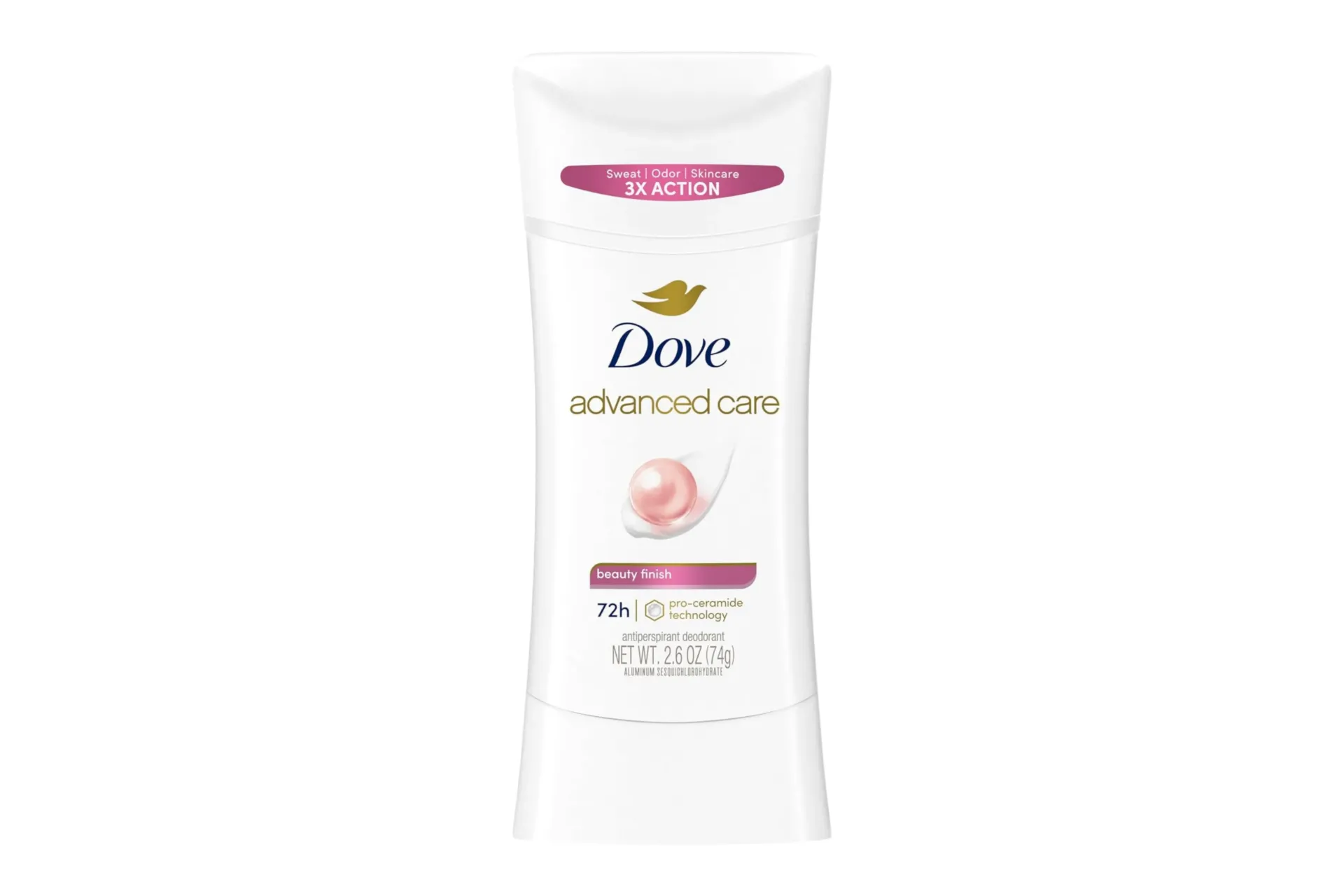 Dove Advanced Care Beauty Finish Antiperspirant Deodorant Stick 74g