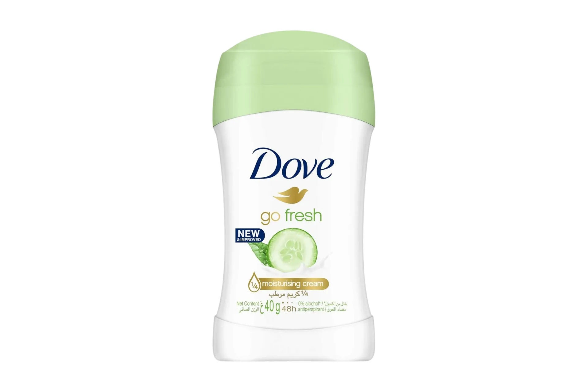 Dove Go Fresh Cucumber Antiperspirant Deodorant Stick 40g