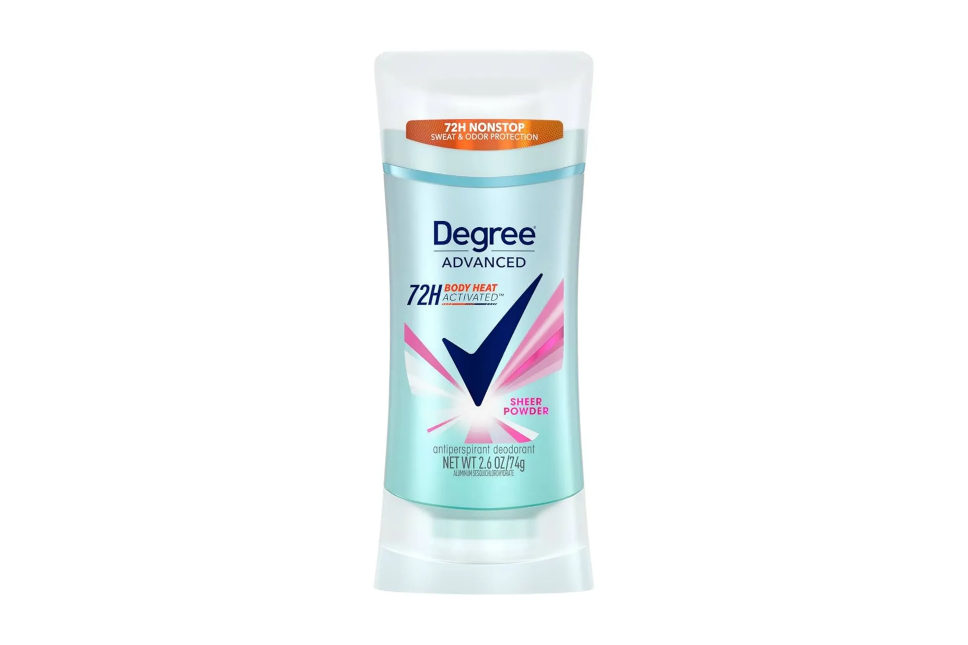 Degree Women Advanced 72H Cool Rush Antiperspirant Deodorant Stick 76g