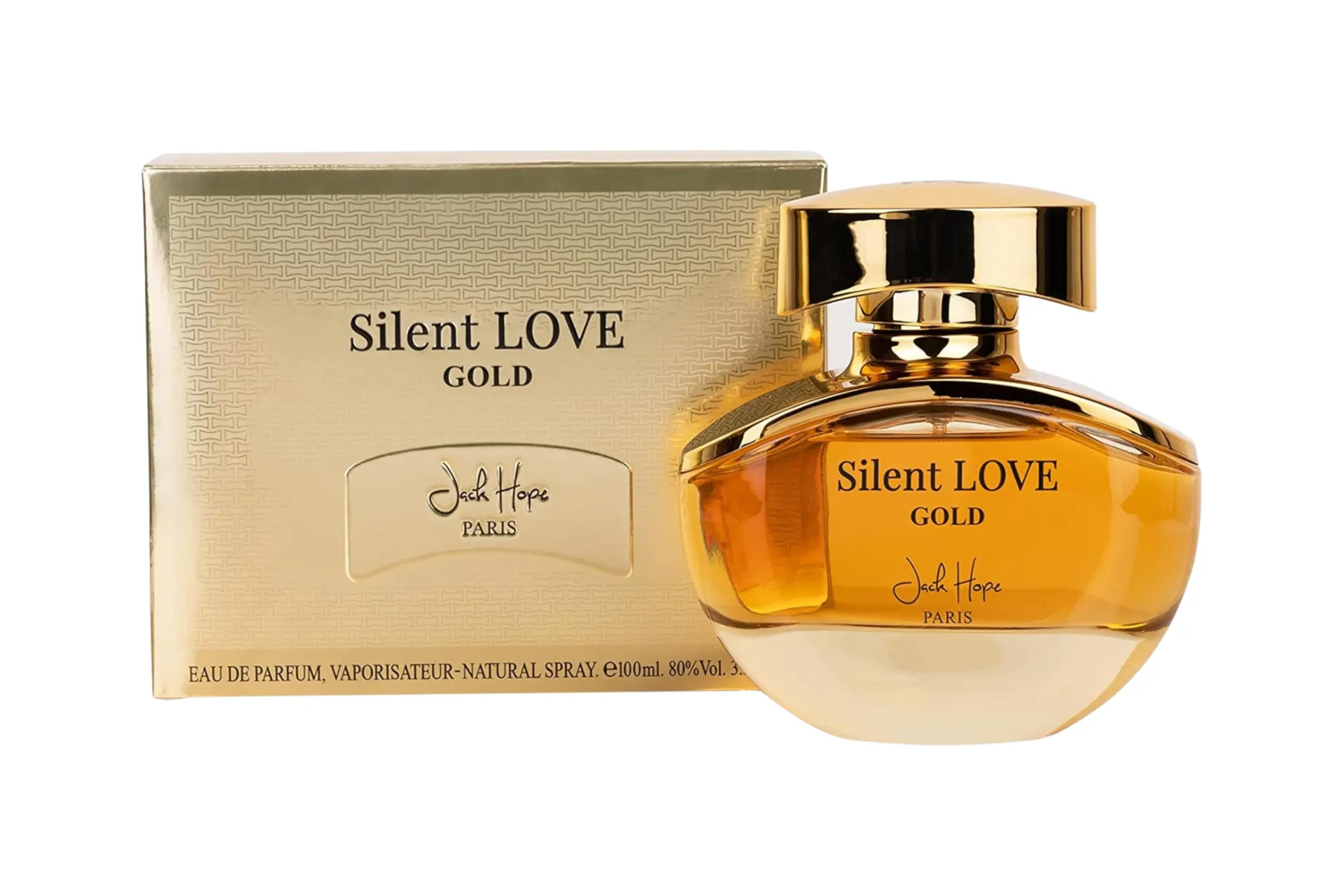 Silent Love Gold Eau de Parfum by Jack Hope Paris 100ml