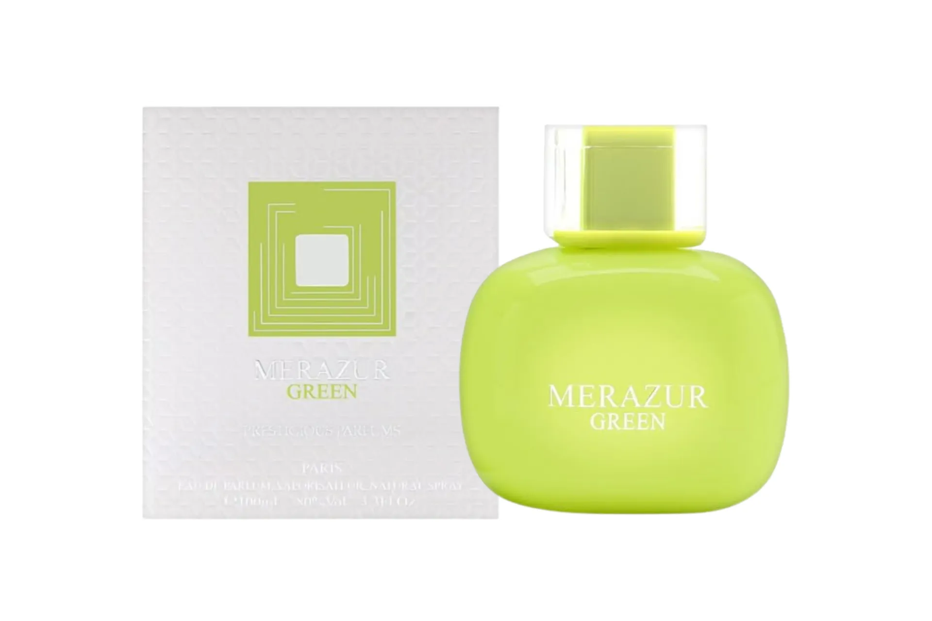 Merazur Green Eau de Parfum by Prestige Perfumes 100ml