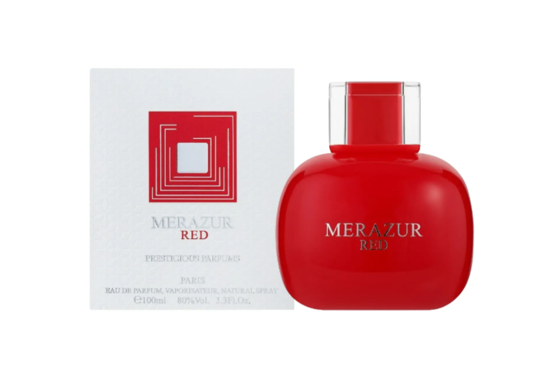 Merazur Red Eau de Parfum by Prestige Perfumes 100ml