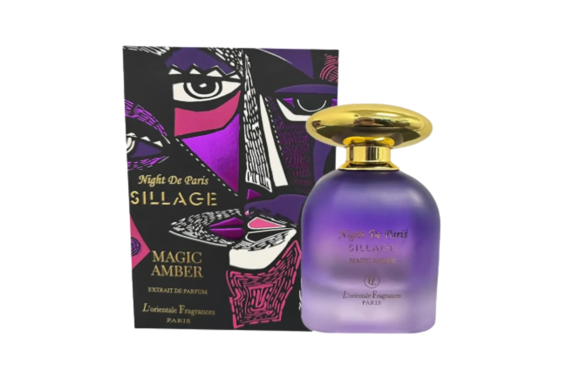 Night De Paris Sillage Magic Amber extrait Perfume by L'orientale Fragrances