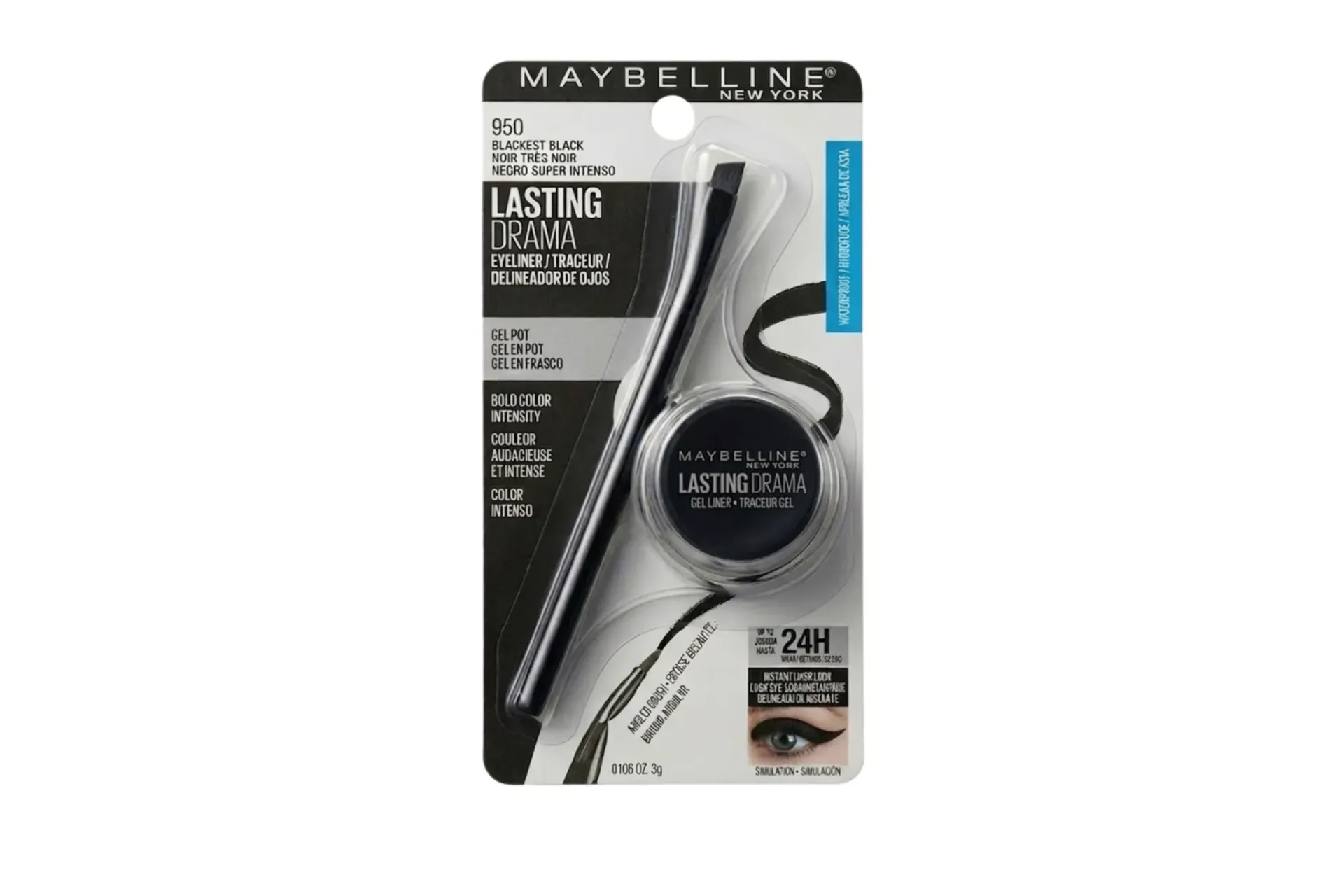 Maybelline Lasting Drama Gel Eyeliner 950 Blackest Black