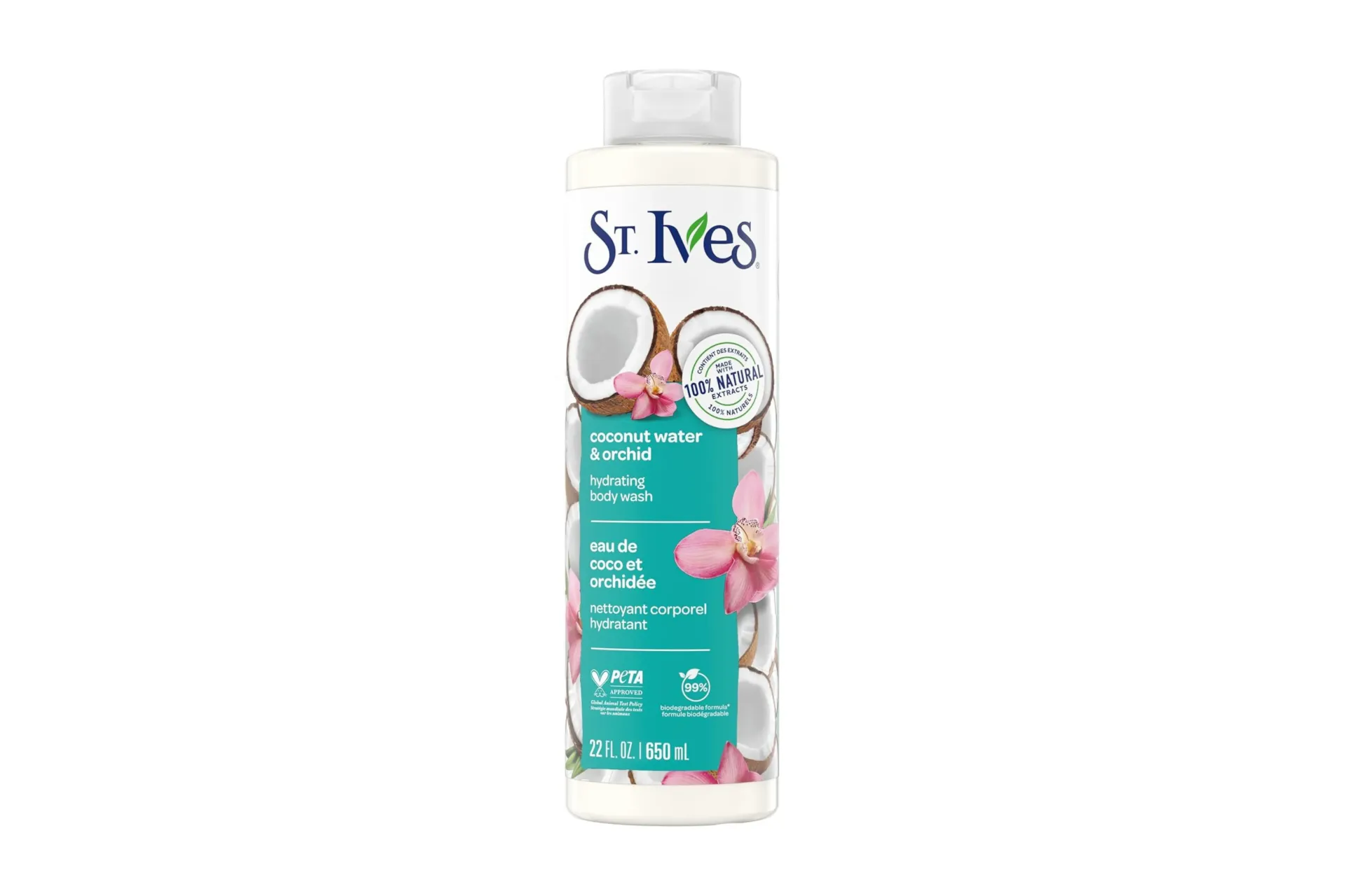 St Ives Coconut Water & Orchid Hydrating Body Wash