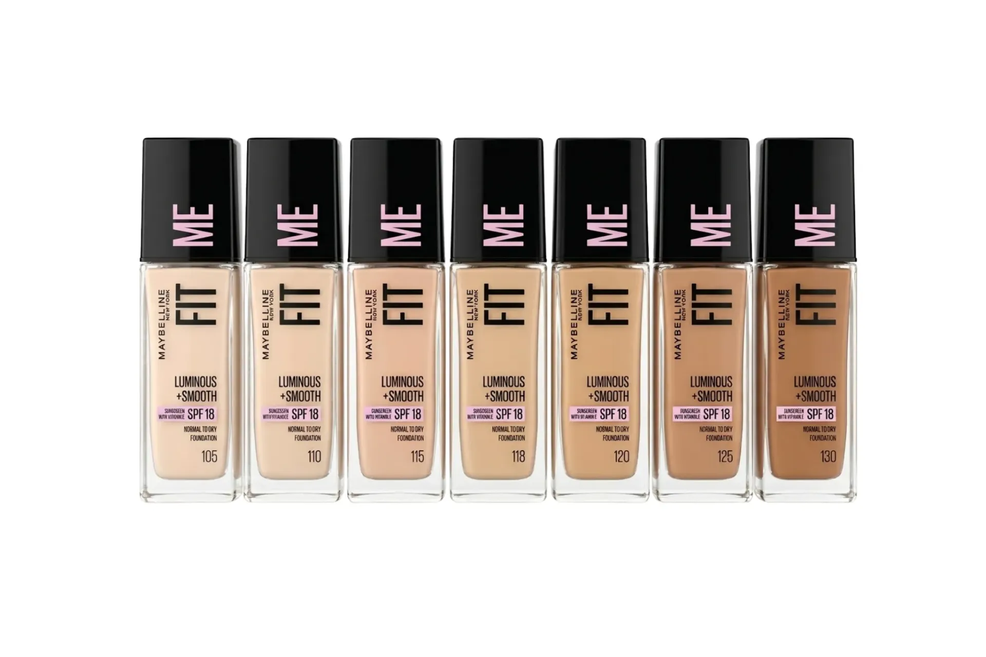 Maybelline Fit Me Luminous + Smooth Foundation SPF 18