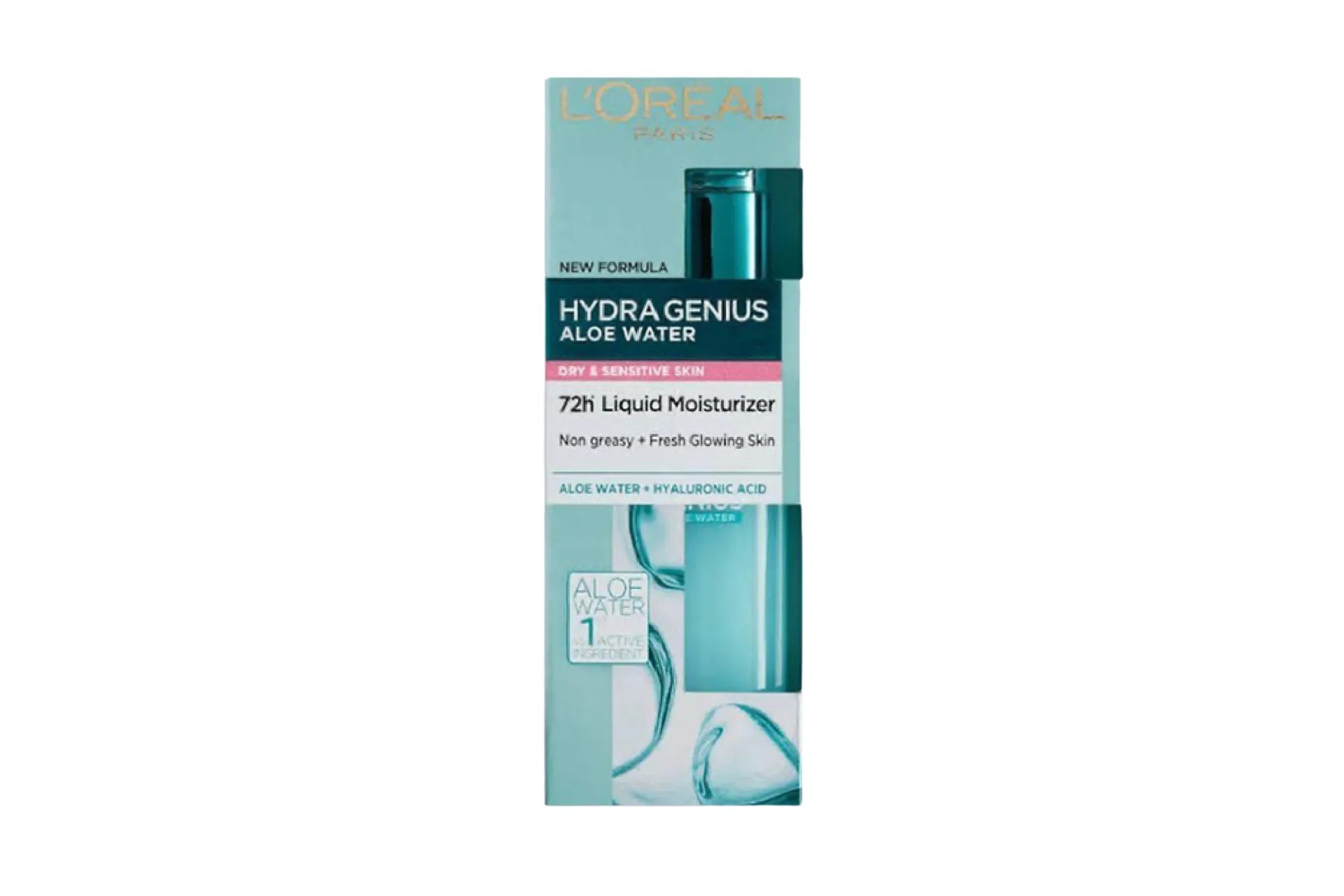 L'Oreal Paris Hydra Genius Aloe Water 72H Liquid Moisturizer for Dry & Sensitive Skin